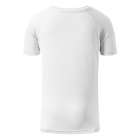 RECORD KIDS, kids sports t-shirt, 100% polyester, white