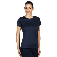 TEE LADY, women's t-shirt, 100% polyester, blue