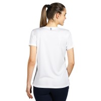 TEE LADY, women's t-shirt, 100% polyester, white