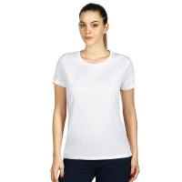 TEE LADY, women's t-shirt, 100% polyester, white