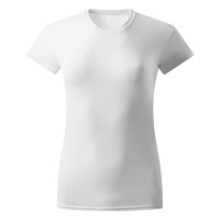 SUBLI LADY, women's t-shirt, suitable for sublimation, white