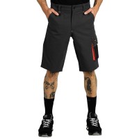 HAMMER STRETCH BERMUDA, workwear bermuda, dark gray