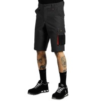 HAMMER STRETCH BERMUDA, workwear bermuda, dark gray