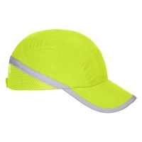 IMPACT, safety bump cap, neon yellow