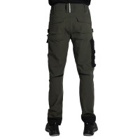 PANTHER PANTS W, elastic work pants, olive