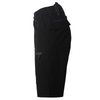 PANTHER BERMUDA, elastic work bermuda, black