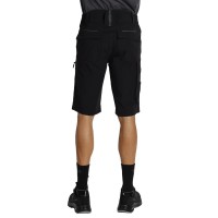 PANTHER BERMUDA, elastic work bermuda, black