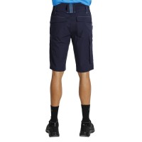 PANTHER BERMUDA, elastic work bermuda, blue