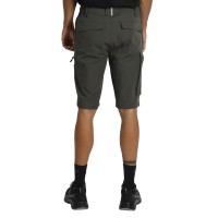 PANTHER BERMUDA, elastic work bermuda, olive