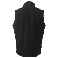 PANTHER VEST, softshell bodywarmer, black