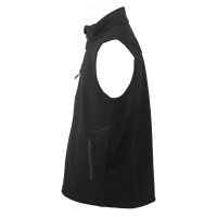 PANTHER VEST, softshell bodywarmer, black