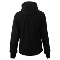 PANTHER JACKET, softshell hooded jacket, black