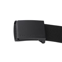 PATENT, stretchable belt, black