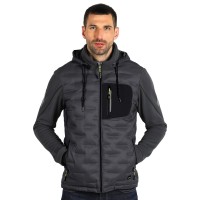 THERMO JACKET, heating jacket, dark gray