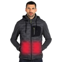 THERMO JACKET, heating jacket, dark gray
