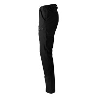 PANTHER TRACK PANTS, elastic functional pants, black