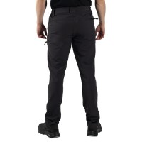 PANTHER TRACK PANTS, elastic functional pants, dark gray
