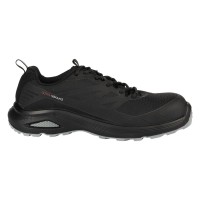 GRIZZLY, low-cut work shoes s1ps with esd function, black