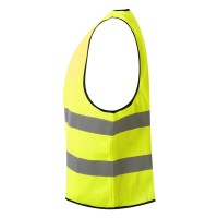 GLOW MESH, workwear vest, neon yellow