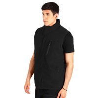 KOBALT VEST, workwear bodywarmer, black