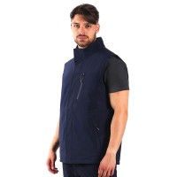 KOBALT VEST, workwear bodywarmer, blue