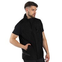 GRANIT VEST, workwear bodywarmer, black