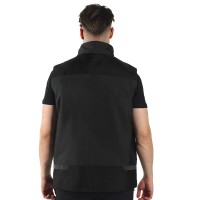 GRANIT VEST, workwear bodywarmer, dark gray
