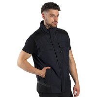 GRANIT VEST, workwear bodywarmer, blue