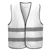 GLOW COLOR, workwear vest, white