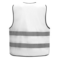 GLOW COLOR, workwear vest, white