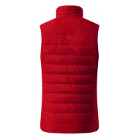 NOVA WOMEN, women’s padded winter vest, red