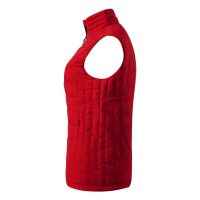 NOVA WOMEN, women’s padded winter vest, red