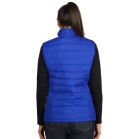 NOVA WOMEN, women’s padded winter vest, royal blue