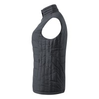 NOVA WOMEN, women’s padded winter vest, dark gray