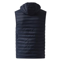 JET MEN, hooded bodywarmer, blue