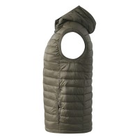 JET MEN, hooded bodywarmer, olive
