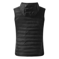 JET WOMEN, women's hooded body warmer, black