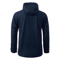 BLACK PEAK, softshell jacket, fully zippered with hood, blue