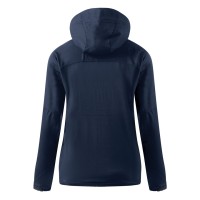 BLACK PEAK WOMEN, women’s softshell hooded jacket blue