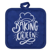 PEPPER PAD, potholder, royal blue