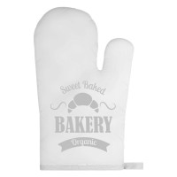 PEPPER GLOVE, oven mitten, white