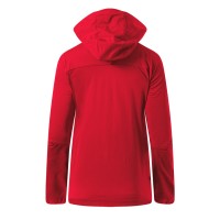 RIDER WOMEN, women's softshell hooded jacket, red