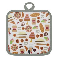 SALT PAD, potholder, gray