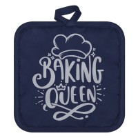 PEPPER PAD, potholder, blue