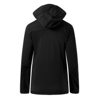 RIDER WOMEN, women's softshell hooded jacket, black