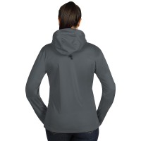 RIDER WOMEN, women's softshell hooded jacket, dark gray