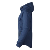 TEN JACKET, workwear hooded jacket, blue