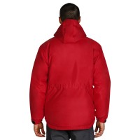 TEN JACKET, workwear hooded jacket, red