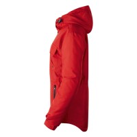 TEN JACKET, workwear hooded jacket, red