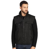 TEN VEST, workwear bodywarmer black